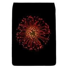 Red Flower Blooming In The Dark Flap Covers (s)  by Sapixe