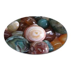 Rain Flower Stones Is A Special Type Of Stone Found In Nanjing, China Unique Yuhua Pebbles Consistin Oval Magnet by Sapixe