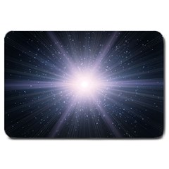 Real Photographs In Saturns Rings Large Doormat  by Sapixe