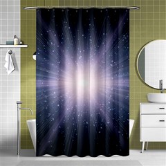 Real Photographs In Saturns Rings Shower Curtain 48  X 72  (small)  by Sapixe