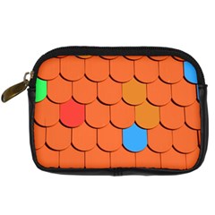 Roof Brick Colorful Red Roofing Digital Camera Cases by Sapixe