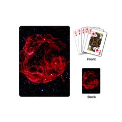 Red Nebulae Stella Playing Cards (mini) 