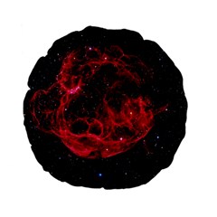 Red Nebulae Stella Standard 15  Premium Flano Round Cushions by Sapixe