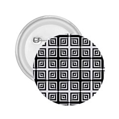 Seamless Pattern Background Black And White 2 25  Buttons by Sapixe