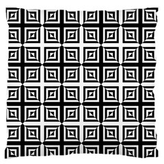 Seamless Pattern Background Black And White Standard Flano Cushion Case (two Sides) by Sapixe