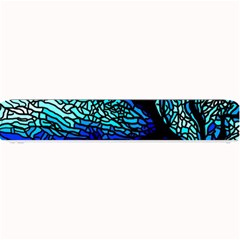 Sea Fans Diving Coral Stained Glass Small Bar Mats by Sapixe