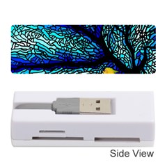 Sea Fans Diving Coral Stained Glass Memory Card Reader (stick)  by Sapixe