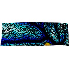 Sea Fans Diving Coral Stained Glass Body Pillow Case Dakimakura (two Sides) by Sapixe