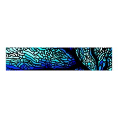 Sea Fans Diving Coral Stained Glass Velvet Scrunchie by Sapixe