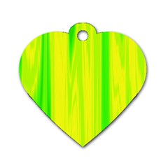 Shading Pattern Symphony Dog Tag Heart (two Sides) by Sapixe