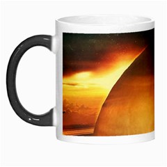 Saturn Rings Fantasy Art Digital Morph Mugs by Sapixe