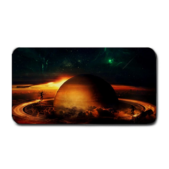 Saturn Rings Fantasy Art Digital Medium Bar Mats