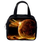 Sci Fi Planet Classic Handbags (One Side) Front