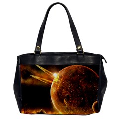 Sci Fi Planet Office Handbags