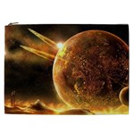 Sci Fi Planet Cosmetic Bag (XXL)  Front