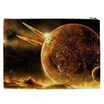 Sci Fi Planet Cosmetic Bag (XXL)  Back