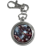 Shells Around Tubes Abstract Key Chain Watches Front