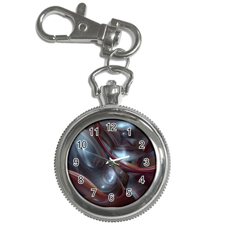 Shells Around Tubes Abstract Key Chain Watches