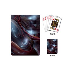 Shells Around Tubes Abstract Playing Cards (Mini) 