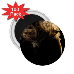 Smoke Fume Smolder Cigarette Air 2 25  Magnets (100 Pack)  by Sapixe