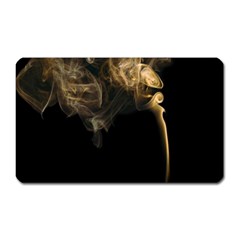 Smoke Fume Smolder Cigarette Air Magnet (rectangular) by Sapixe