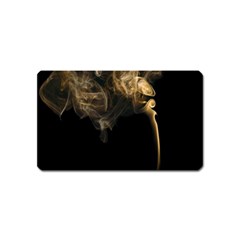 Smoke Fume Smolder Cigarette Air Magnet (name Card) by Sapixe