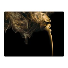 Smoke Fume Smolder Cigarette Air Double Sided Flano Blanket (mini)  by Sapixe