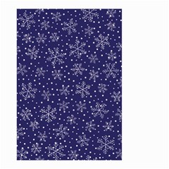 Snowflakes Pattern Small Garden Flag (two Sides) by Sapixe