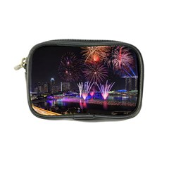 Singapore The Happy New Year Hotel Celebration Laser Light Fireworks Marina Bay Coin Purse by Sapixe