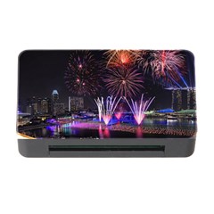 Singapore The Happy New Year Hotel Celebration Laser Light Fireworks Marina Bay Memory Card Reader With Cf by Sapixe