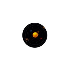 Solar System 1  Mini Buttons by Sapixe