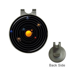 Solar System Hat Clips With Golf Markers by Sapixe