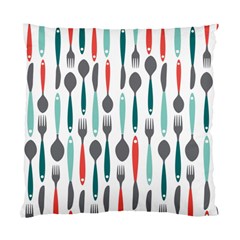 Spoon Fork Knife Pattern Standard Cushion Case (one Side) by Sapixe