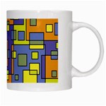 Square Background Background Texture White Mugs Right