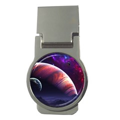 Space Art Nebula Money Clips (round)  by Sapixe