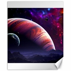 Space Art Nebula Canvas 16  X 20   by Sapixe