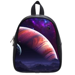 Space Art Nebula School Bag (small) by Sapixe