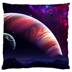 Space Art Nebula Large Cushion Case (one Side)