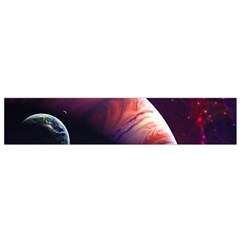 Space Art Nebula Small Flano Scarf by Sapixe