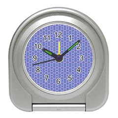 Delicate Tiles Travel Alarm Clocks by jumpercat