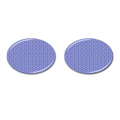 Delicate Tiles Cufflinks (oval) by jumpercat