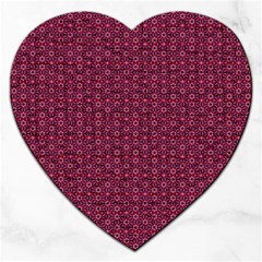 Ethnic Delicate Tiles Jigsaw Puzzle (heart) by jumpercat