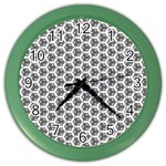 Abstract Shapes Color Wall Clocks Front