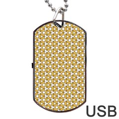 Abstract Shapes 2 Dog Tag Usb Flash (two Sides) by jumpercat