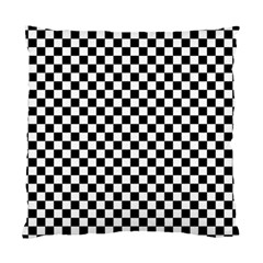 Checker Black And White Standard Cushion Case (one Side) by jumpercat