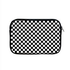 Checker Black And White Apple Macbook Pro 15  Zipper Case by jumpercat