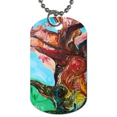 Big Coral Tree Dog Tag (one Side) by bestdesignintheworld