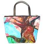 Big Coral Tree Bucket Bags Back