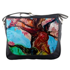 Big Coral Tree Messenger Bags by bestdesignintheworld