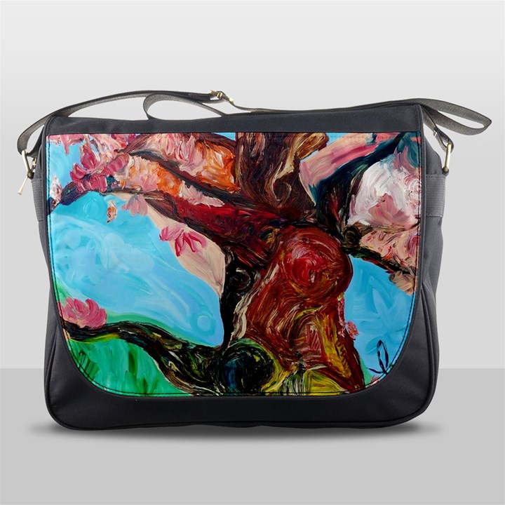 Big Coral Tree Messenger Bags